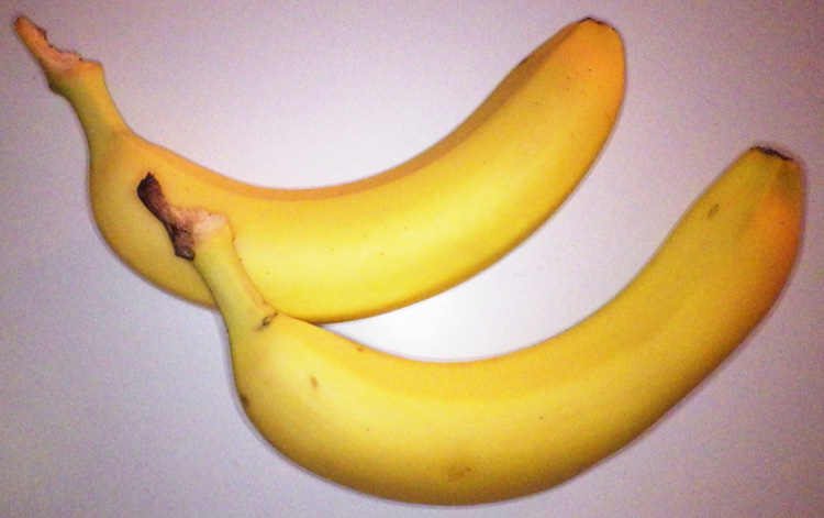 Bild. Två bananer