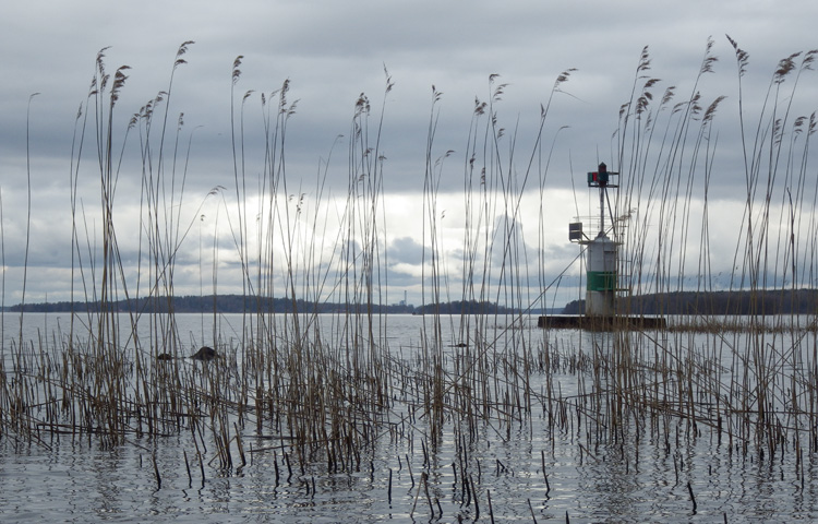 Bild. Fyren vid Fröholmen.